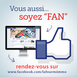 Suivez La Fourmi immo sur Facebook