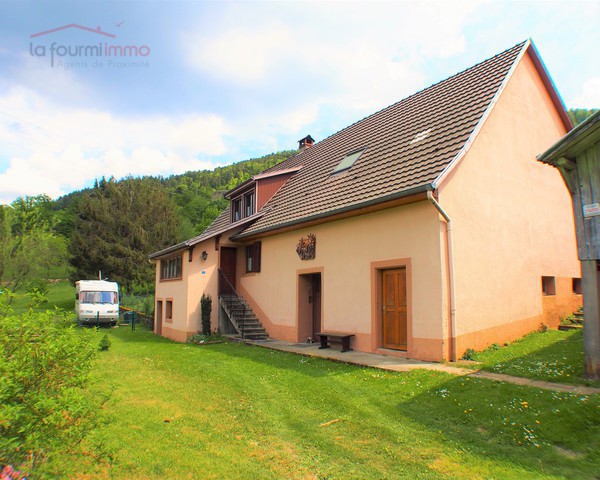 Maison individuelle avec vue sur les Vosges à Mitzach (68470) - P5090555.
