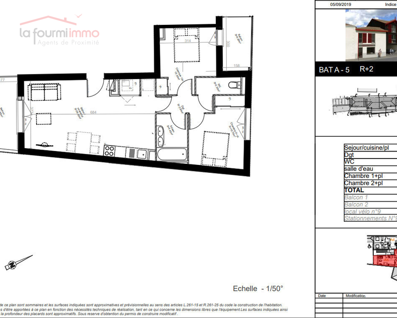 Appartement T3 Biganos - Plan t3 265 000 