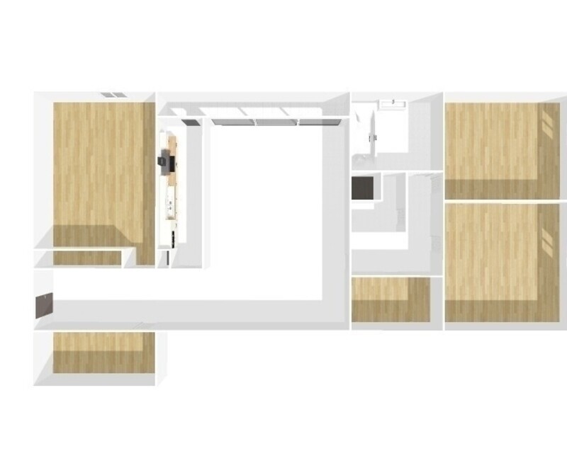 Appartement 4 Pièces de 85 m² avec loggia - Villepinte - Plans 