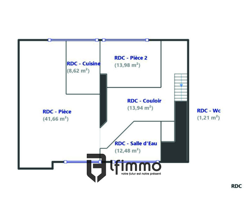appartement / loft 100m² - Plan  
