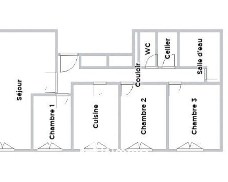 Exclusivité -Bondy- Appartement 4P 83m2 - Secteur Mare à la veuve - Plan