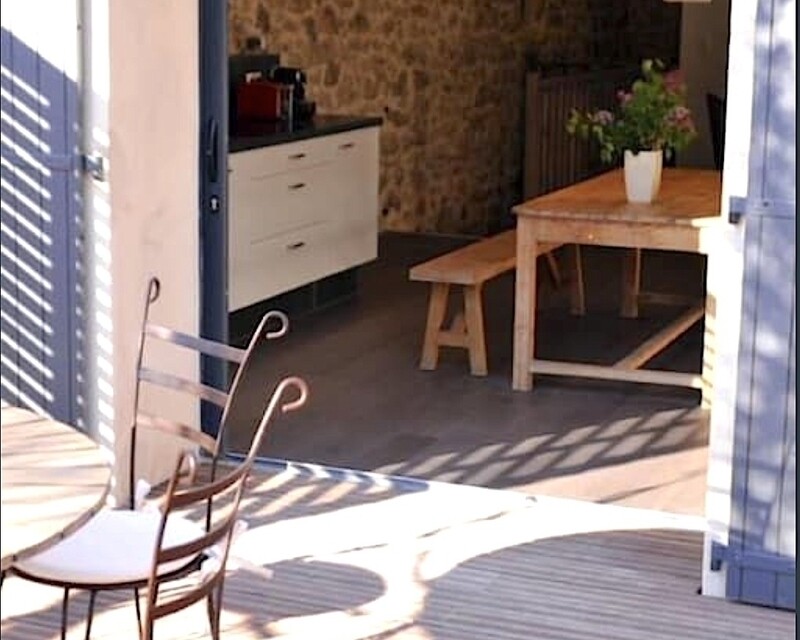 Maison vigneronne avec terrasse et garage - Terrasse 1