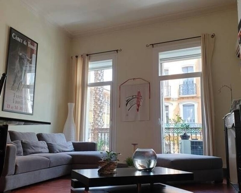 Appartement T3 de 90 m² - Perpignan - Quartier place Catalogne - Salon desaphy
