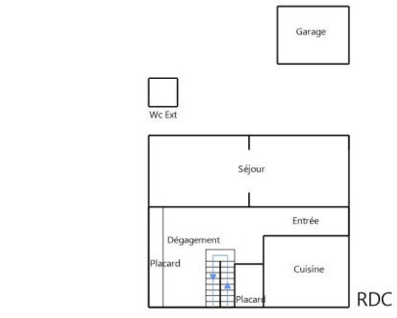 Maison individuelle avec jardin et double garage  - Capture rdc