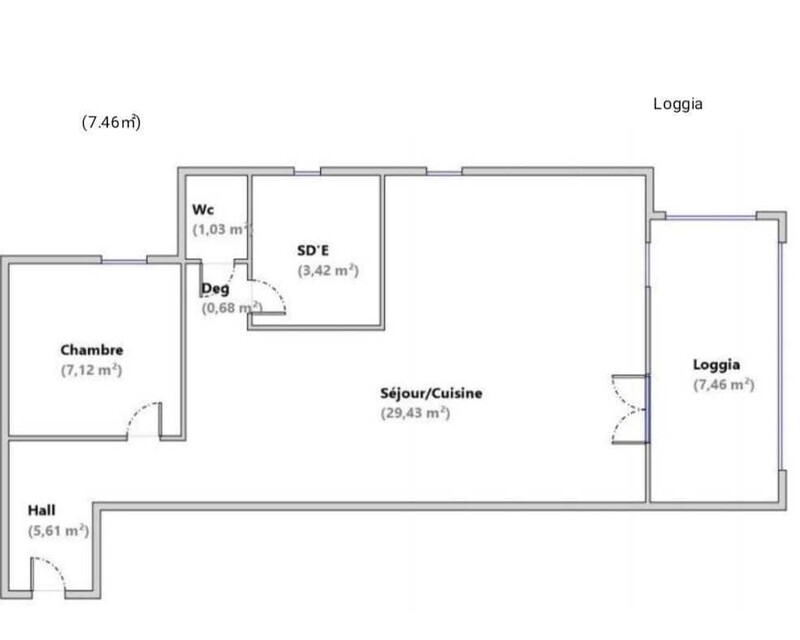 Appartement type t2 47m2 à fréjus 147200 euros - B20f999f-2fc0-49f6-b8f2-9cd7cdd1aa4e
