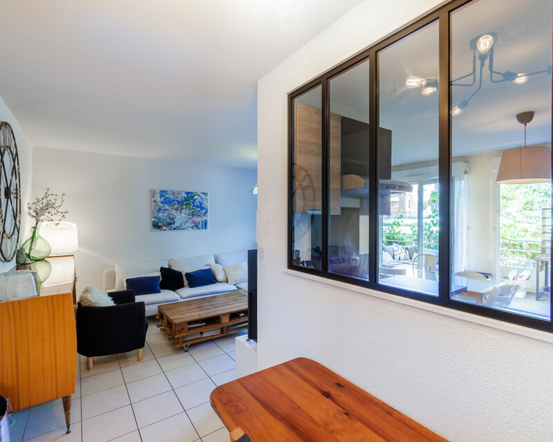 Merlan Haut/Guynemer 3 pièces 65 m2 avec terrasse  210 000€ - Couloir verriere