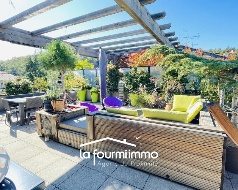 Une terrasse sur le toit  de 85 m² son T4 de 120 m² de zénitude - Terrasse 85 m²