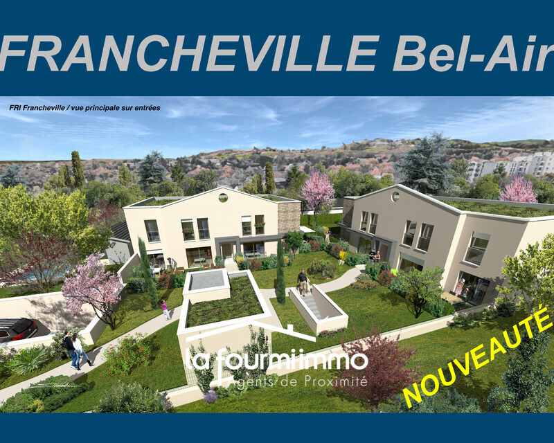 Appartement T4 Duplex esprit maison- Francheville Bel-Air - Francheville - les aubépines - flyer recto